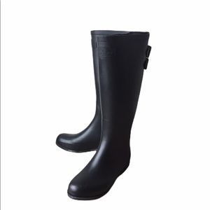 London Fog knee high rain boots